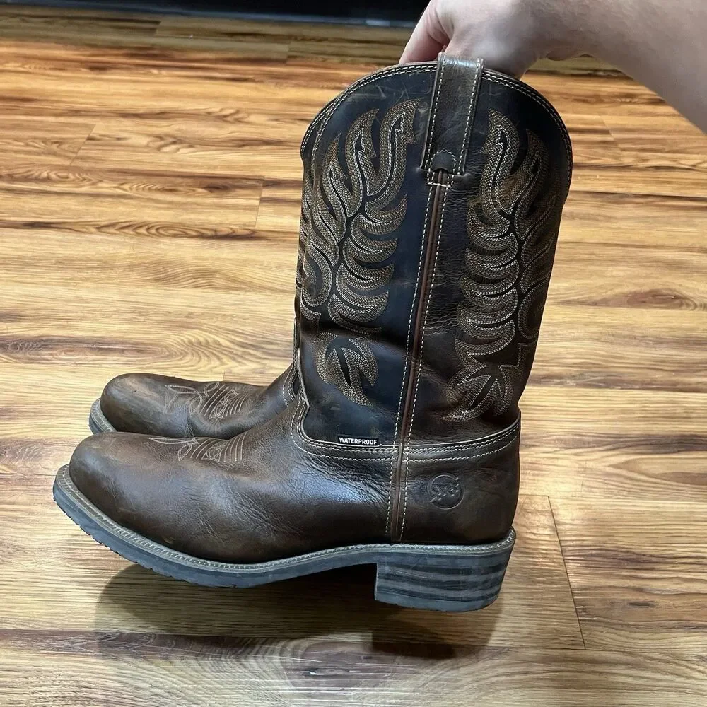 Double H Work Boots Steel Tow Size 13D